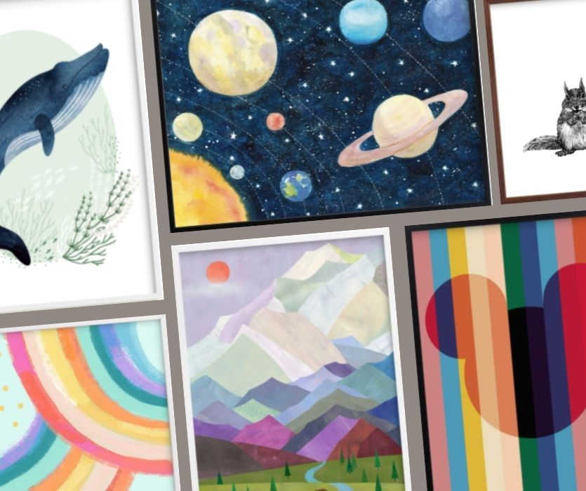 How to Design a Themed Nursery: Start with Art