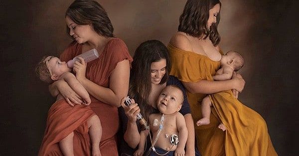 Viral Photo Celebrates Different Ways to Feed your Baby