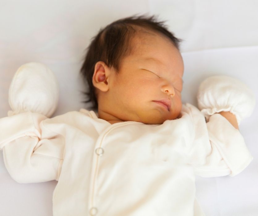 newborn baby sleeping
