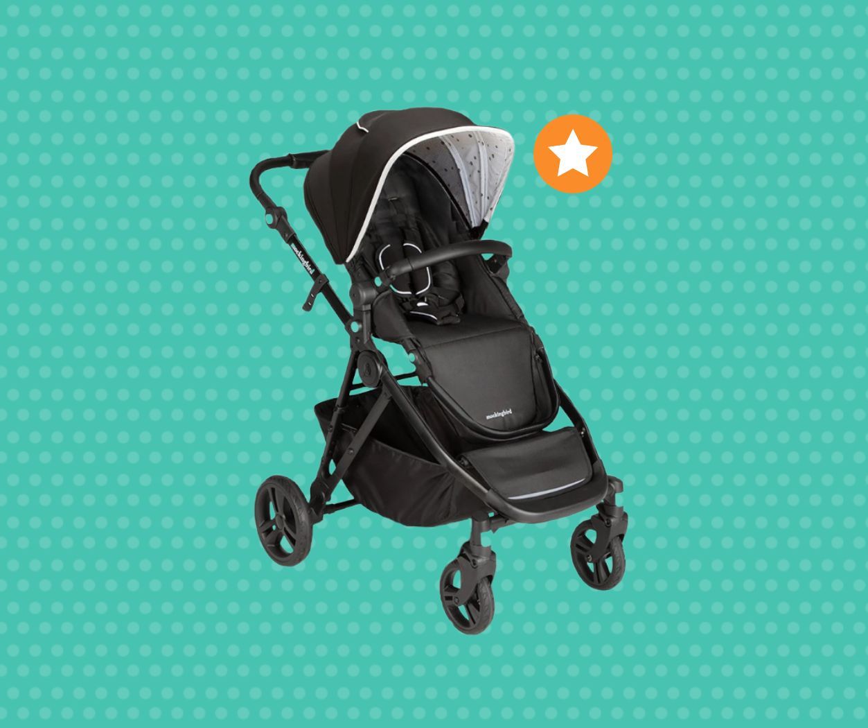 Star for picking the best baby stroller next to Mockingbird single stroller
