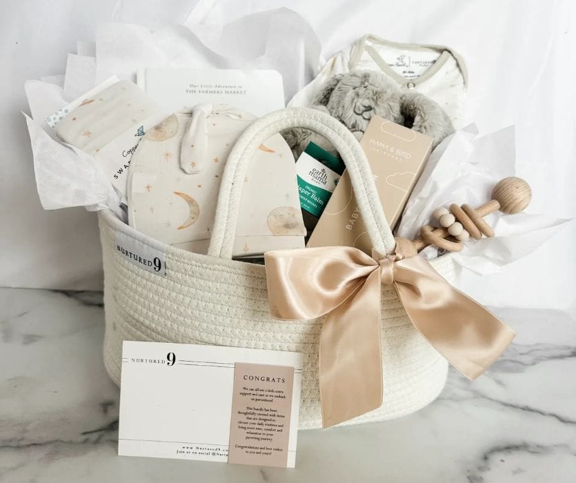 large premium baby gift basket