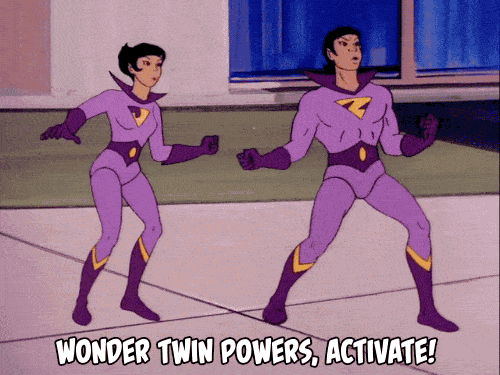 Wonder twin powers