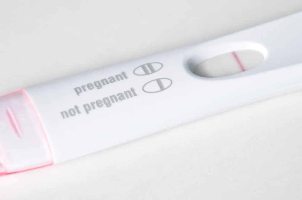 negative pregnancy test infertility